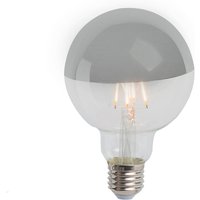 Aanbieding E27 dimbare LED lamp kopspiegel zilver G95 3