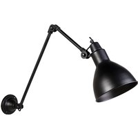 Aanbieding Industriële wandlamp zwart verstelbaar - Wye