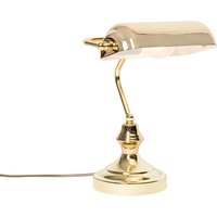 Aanbieding Klassieke tafellamp/notarislamp messing - Banker