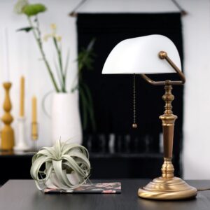 Laagste prijs - Steinhauer TafellampAncilla 26cm bronsbruin - 6186BR