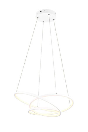 Laagste prijs - Trio Vide hanglampDarvin wit - 62cm - 349110131