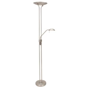 Laagste prijs - Steinhauer VloerlampMexlite Up 180cm - 3000K metaalgrijs - 7500ST
