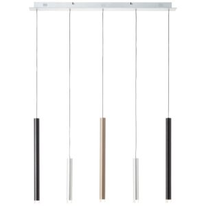 Laagste prijs - Brilliant Led eetkamer hanglampCembalo - G93762/21