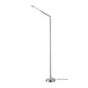Laagste prijs - Trio Design vloerlampFiligran nikkel mat - 420490107