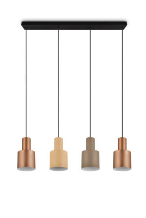 Laagste prijs - Trio Design hanglampAgudo 4-lichts - 319400417