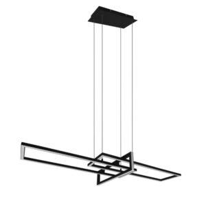 Laagste prijs - Trio Zwarte led hanglampSalinas - 320310332