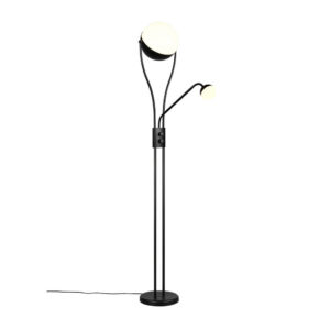 Laagste prijs - Trio LeeslampChris zwart 2-lichts - 478310232