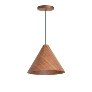Laagste prijs - ETH Houten hanglampRobin walnoot Ø 33cm - 05-HL4004-77