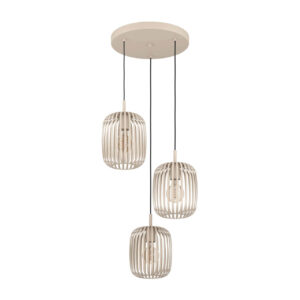 Laagste prijs - Eglo Zand hanglampRomazzina 3-lichts - 900687