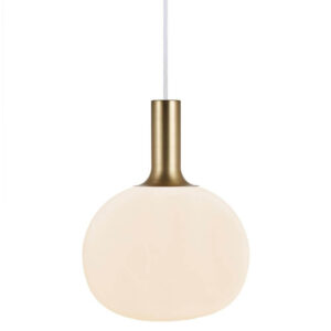 Laagste prijs - Nordlux Glazen hanglampAlton bol Ø 25cm wit - 47313001