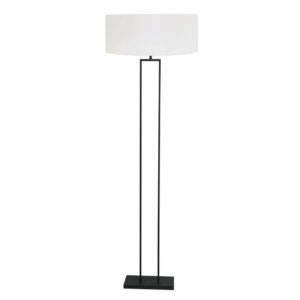 Laagste prijs - Steinhauer Vloerlamp 160cmStang met kap wit - 3851ZW