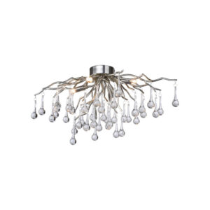 Laagste prijs - Paul Neuhaus KroonluchterIcicle metaal 60cm - 8090-55