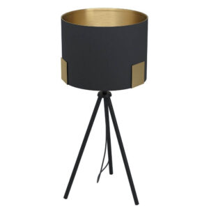 Laagste prijs - Stars of Light SchemerlampTortola 1 Ø 26cm - zwart met goud - 39965