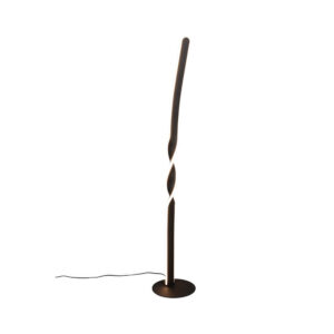 Laagste prijs - Trio Design vloerlampGinko zwart - R45791132