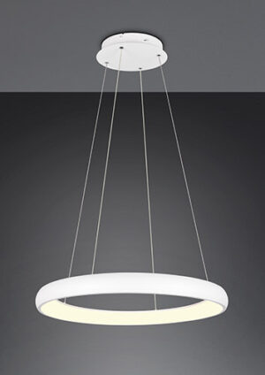 Laagste prijs - Trio Led hanglampCardona wit - Ø 75cm - 349617531