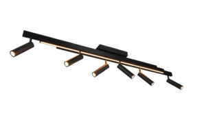 Laagste prijs - Trio 6-lichts led spotZeno zwart - 648310732