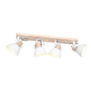 Laagste prijs - Steinhauer PlafondspotGearwood 4-lichts - 2729W