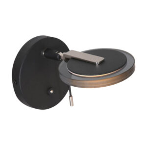 Laagste prijs - Steinhauer Wand leeslampTuround zwart - 3095ZW