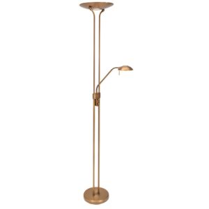 Laagste prijs - Steinhauer Vloerlampmexlite Up 180cm - 3000K bronsbruin - 7500BR