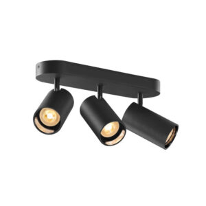 Laagste prijs - SLV 3-lichts opbouwspotAsto Tube zwart - 3x GU10 - 1006427