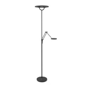 Laagste prijs - Steinhauer Zwart led leeslampSoleil - 3258ZW