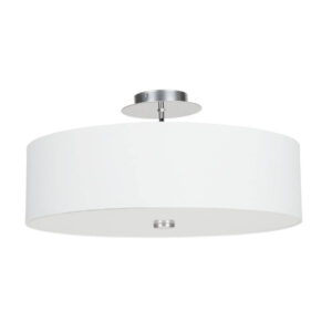 Laagste prijs - Lyora Witte plafondlampViviane Ø 50cm - 6391
