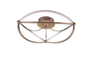 Laagste prijs - Trio Bronzen plafondlampCharivari Ø 62cm - 621290108