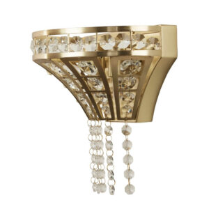 Laagste prijs - Searchlight WandlampGemma goud - 68510-2SB