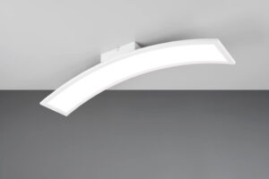 Laagste prijs - Trio Gebogen plafondlampSigma wit - R64861131