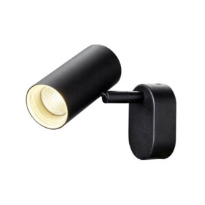Laagste prijs - SLV OpbouwspotNoblo zwart enkel 3000K - 1008712