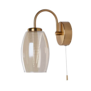 Laagste prijs - Searchlight WandlampCyclone brons - 97292-1CP