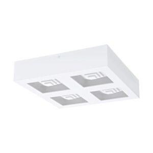 Laagste prijs - Eglo PlafondlampFerreros 4-vaks wit - 96794