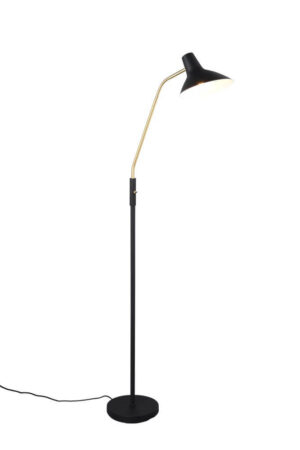 Laagste prijs - Trio Staande leeslampTraveller zwart - 463400180