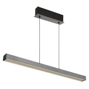 Laagste prijs - Globo Design hanglampEthan 150cm grijs - 17016