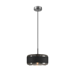 Laagste prijs - SLV HanglampPantilo Rope 27 smoke glas - Ø 25cm - 1007598