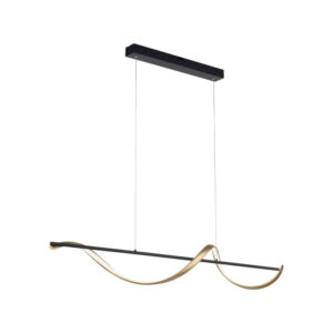 Laagste prijs - Paul Neuhaus Golvende hanglampQ-Swing antraciet - 2385-13