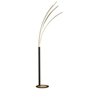 Laagste prijs - Fischer & Honsel Design booglampEllmau zwart - 40468