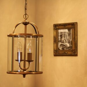 Laagste prijs - Steinhauer HanglampPimpernel 23cm oud messing - 5971BR