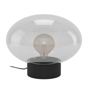 Laagste prijs - Eglo Smoke glas tafellampMadonnina Ø 33cm - 900945