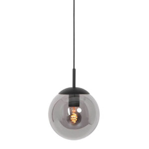 Laagste prijs - Steinhauer Zwarte glazen hanglampBolique Ø 30cm - 3498ZW