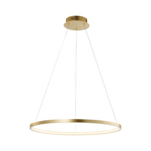 Laagste prijs - Just Light Ronde hanglampCircle goud Ø 60cm - 11524-12