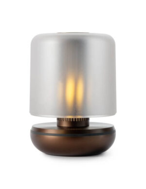 Laagste prijs - Humble Oplaadbare tafellampFirefly bronze frosted - HUMTL00403