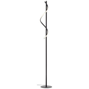 Laagste prijs - Brilliant Design vloerlampEunice zwart - G99270/76