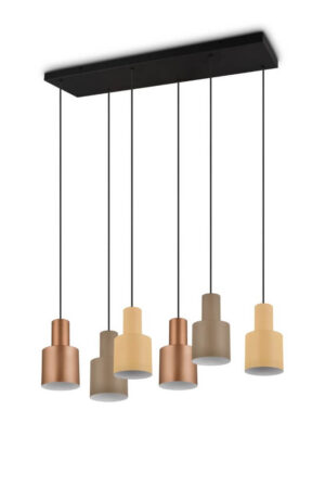 Laagste prijs - Trio Design hanglampAgudo 6-lichts - 319400617