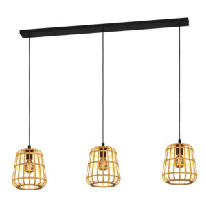 Laagste prijs - Stars of Light Rotan eetkamer lampMontezuelo 129cm - 390153