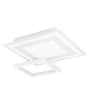 Laagste prijs - Eglo PlafondlampZigbee Savatarila-Z 45x45cm wit - 900023
