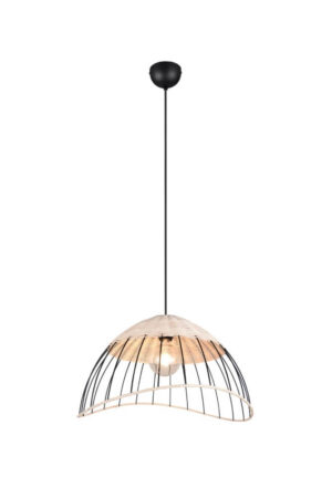 Laagste prijs - Trio Rotan hanglampSandrine Ø 48cm - R36211032