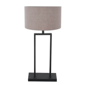 Laagste prijs - Steinhauer Tafellamp 55cmStang met grijze kap - 3861ZW