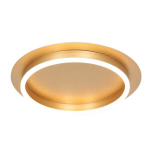 Laagste prijs - Steinhauer Moderne led plafonnièreRinglux goud - Ø 32cm - 3655GO