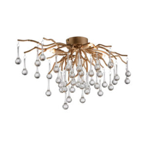 Laagste prijs - Paul Neuhaus KroonluchterIcicle messing 60cm - 8090-11